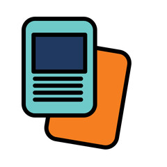 Paper Print Product Filled Outline Icon