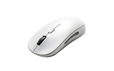 Specialized Computer Mouse for Gaming Enthusiasts, Achieve Victory with Swift and Accurate Moves on White or PNG Transparent Background.