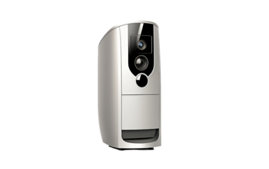 Implement Surveillance with the Eye Guardian Home Security System Camera on White or PNG Transparent Background.