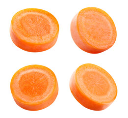 Carrot isolated on white background