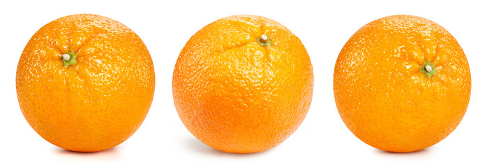 Orange isolated on white background