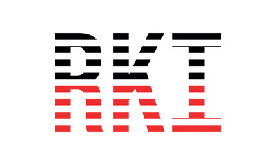 RKI three initial letter iconic line negative space minimal logo design vector template. monogram, abstract, wordmark, business, typography, minimalist, brand, company, flat, modern, unique, simple