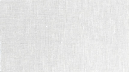 texture white linen on a plain white background, Natural linen fabric texture  texture background.  - obrazy, fototapety, plakaty