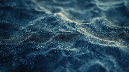 Water texture on a dark background.

