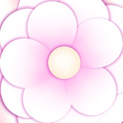 Pink flower abstract background