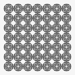 Seamless pattern black vector colour