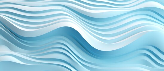 Beautiful futuristic Geometric background for your presentation. Textured intricate 3D wall, Blue tones