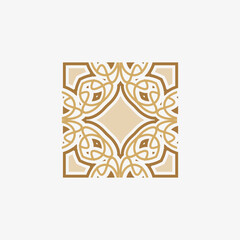 Tiles ceramics ornament vector design