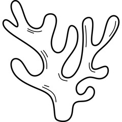 Fototapeta premium Line Coral Reefs