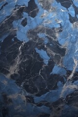 Obraz premium Abstract Blue Marble Background Wallpaper Backdrop