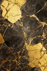 Trendy Black Gold Marble Abstract Backdrop