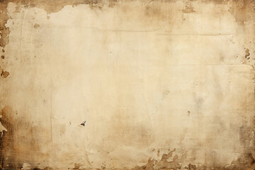 Vintage Charm: Old Dirty Paper Texture Background