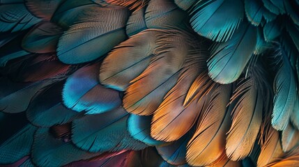 Feather Texture Background
