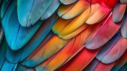 Feather Texture Background - obrazy, fototapety, plakaty