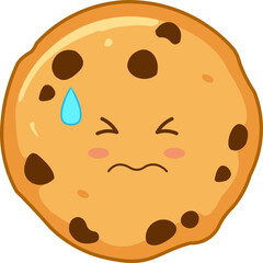Cute Kawaii Cookie Cartoon Character