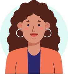 Hand Drawn Female Avatar