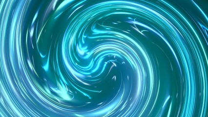 hellblau leuchtender Wirbel, Welle, Spirale, Drehung, Muster, Design, Rotation
