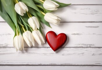 Fototapeta premium bouquet of tulips