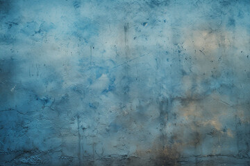 Abstract Blue Dark Paint Concrete Stone Texture

