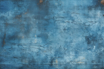 Abstract Blue Dark Paint Concrete Stone Texture

