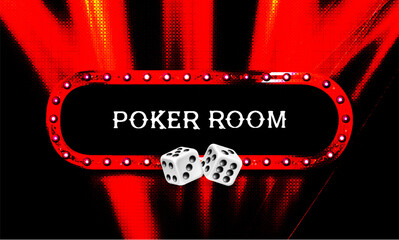Poker table with