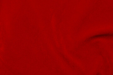 Dark red velvet fabric texture used as background. silk color scarlet fabric background of soft and...