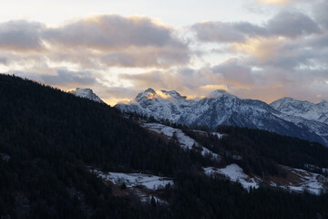 Valle d'Aosta, località Saint Barthelemy a Lignan