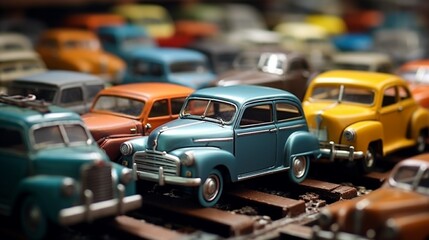 Lilliputian Fleet: Miniature Model Cars in Detail