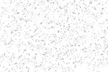 Water drops raindrops rainy mist small droplets drops on transparent transparent background