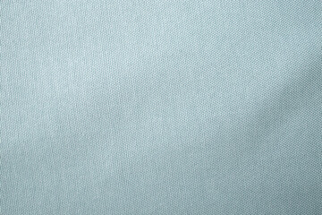 Close up of blue clean canvas,  pattern fabric texture close up, pattern template backdrop