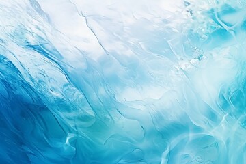 Abstract water ocean wave texture in blue, aqua, and teal colors. Web banner graphic resource for ocean wave abstract background with copy space