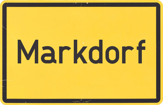 Ortsschild Markdorf
