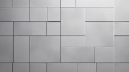 A top-down perspective of sleek and modern concrete tiles in a light gray color, enhancing the contemporary aesthetic