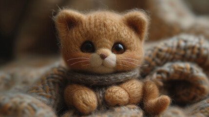 Cute cat doll