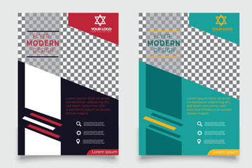 Corporate Flyer Template in A4. Can be adapt to Brochure, Annual Report, Magazine, Poster, Business, Portfolio, Flyer, Banner, Website. 3 2 1