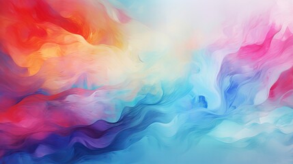 Fresh and beautiful colors abstract background with gradient and swirl patterns - obrazy, fototapety, plakaty