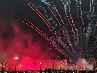 the fireworks