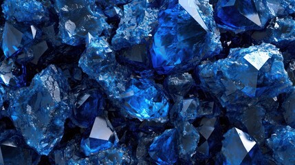 Blue Sapphire background with a radiant shine adds elegance to any design