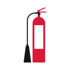 Fire extinguisher icon vector. Firefighter illustration sign. help symbol.