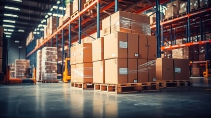 Retail warehouse full