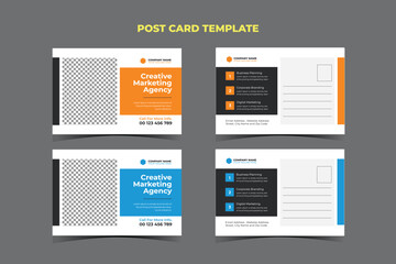 Business Post card Template Design