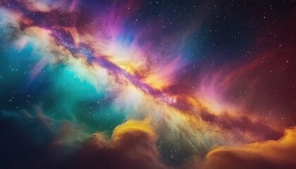Obraz na płótnie Canvas Stunning deep space background. Stars, galaxies and nebulas.