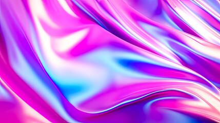 Obraz premium Close up view of pink and blue background with wavy design.