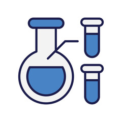 chemical industry icon with white background vector stock illustration