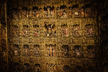 Fototapeta premium Cattedrale di Siviglia, pala altare