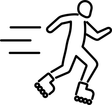 Roller skating

