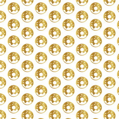 golden donut pattern, gold donut seamless pattern, gold  dessert pattern, isolated background, Donut, Sweets, Baking, Food, Tasty, Bun, Yummy, Icon, Rosy, Cake