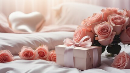 Banner annual celebration of white day: march 14, a month post valentine's, reciprocal gifts express gratitude and affection to those who gave on valentine's day