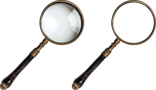Magnifying glass transparent background PNG clipart