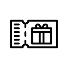 gift line icon